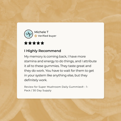 Super Mushroom Daily Gummies®